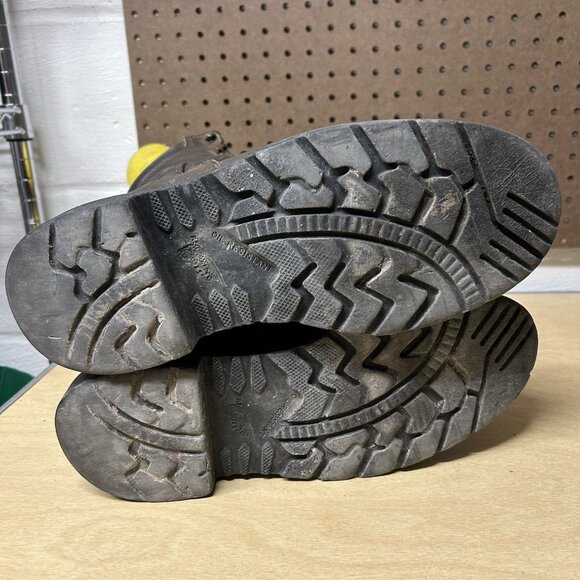 Red Wing 4200 Dynaforce 8” Men's Boot Size 9D Steel Toe Leather Brown - Picture 8 of 12